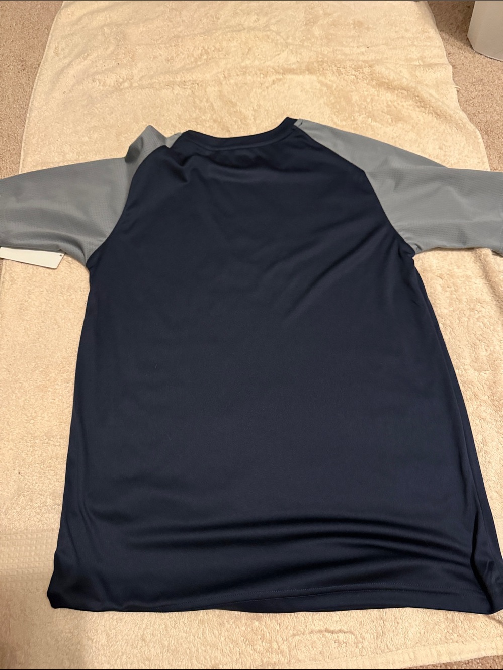 CSU Buccaneers Navy & Gray Performance Short-Sleeve Shirt - Picture 4 of 5